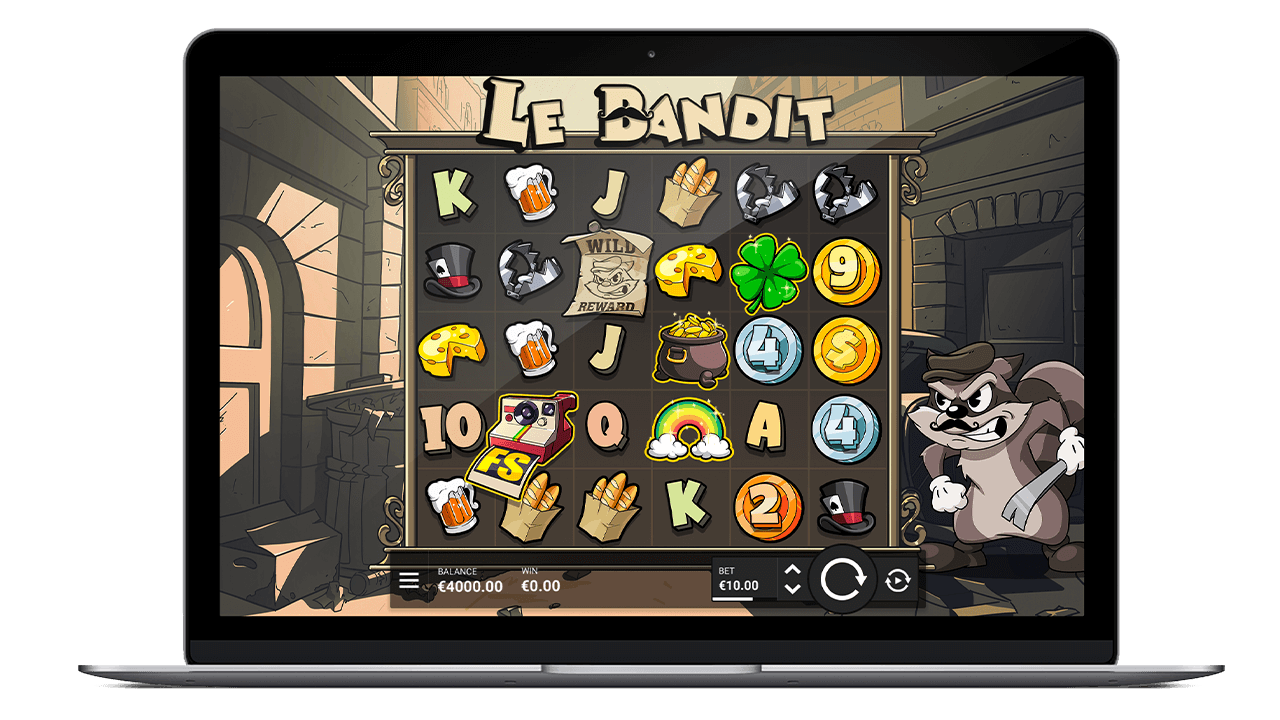 Original Le Bandit · official supplier product board. Original interface and values preserved; not our practice capture.